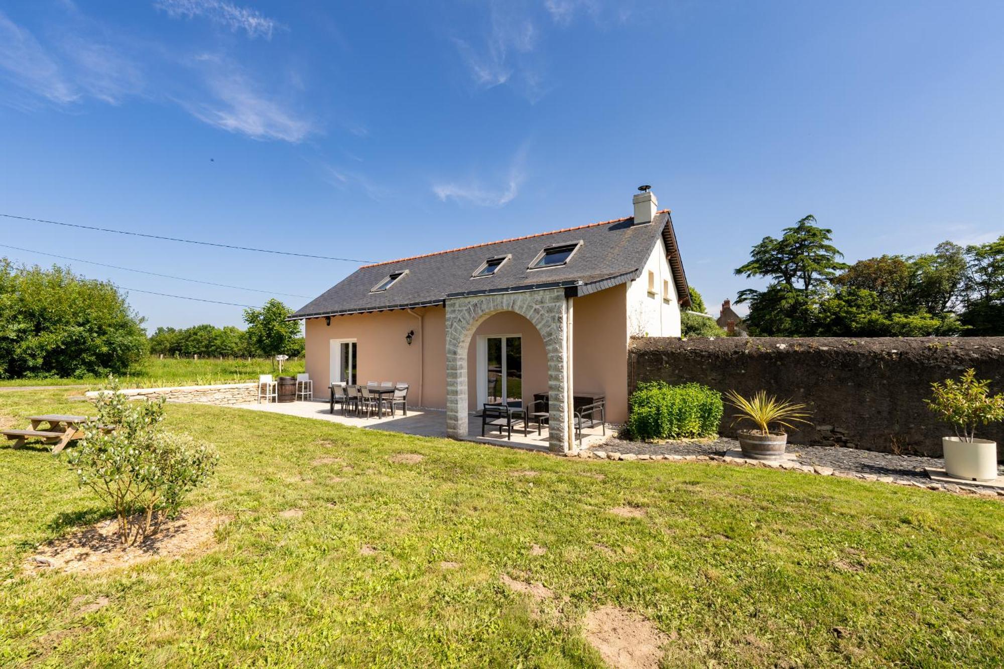 Villa Manoir De L'Aisnerie Le Pavillon à Saint-Herblain Extérieur photo